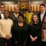 The planning committee for the University Chaplain's office Dr. Martin Luther King Jr. Day Community Celebration poses for a group photo at Goddard Chapel on Jan. 22, 2015 The planning committee for the University Chaplain's office Dr. Martin Luther King Jr. Day Community Celebration poses for a group photo at Goddard Chapel on Jan. 22, 2015
