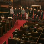 A cappella group S-Factor performs at the University Chaplain's office Dr. Martin Luther King Jr. Day Community Celebration at Goddard Chapel on Jan. 22, 2015. A cappella group S-Factor performs at the University Chaplain's office Dr. Martin Luther King Jr. Day Community Celebration at Goddard Chapel on Jan. 22, 2015.