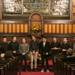 A cappella group S-Factor performs at the University Chaplain's office Dr. Martin Luther King Jr. Day Community Celebration at Goddard Chapel on Jan. 22, 2015. A cappella group S-Factor performs at the University Chaplain's office Dr. Martin Luther King Jr. Day Community Celebration at Goddard Chapel on Jan. 22, 2015.