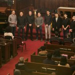 A cappella group S-Factor performs at the University Chaplain's office Dr. Martin Luther King Jr. Day Community Celebration at Goddard Chapel on Jan. 22, 2015. A cappella group S-Factor performs at the University Chaplain's office Dr. Martin Luther King Jr. Day Community Celebration at Goddard Chapel on Jan. 22, 2015.