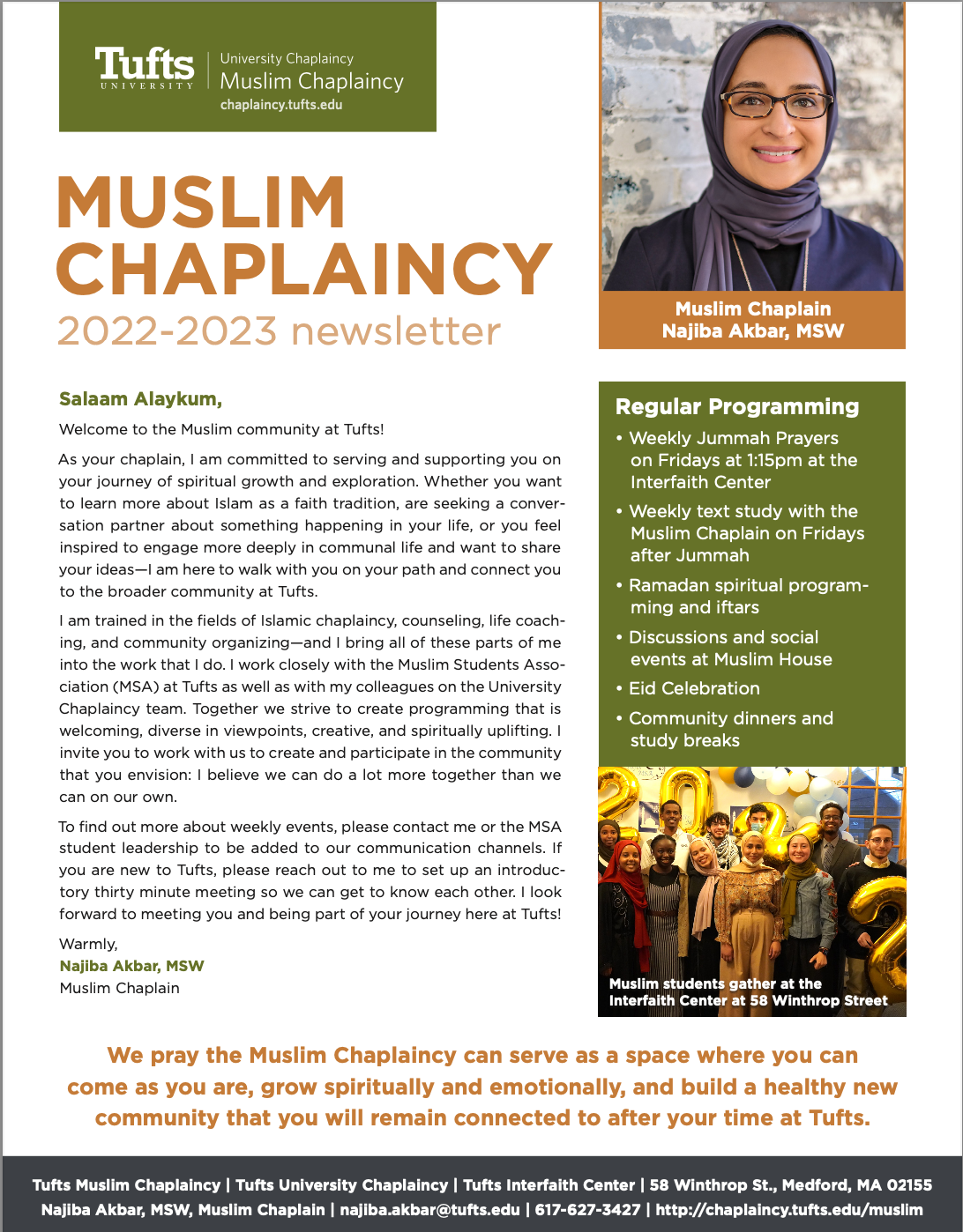 Muslim newsletter