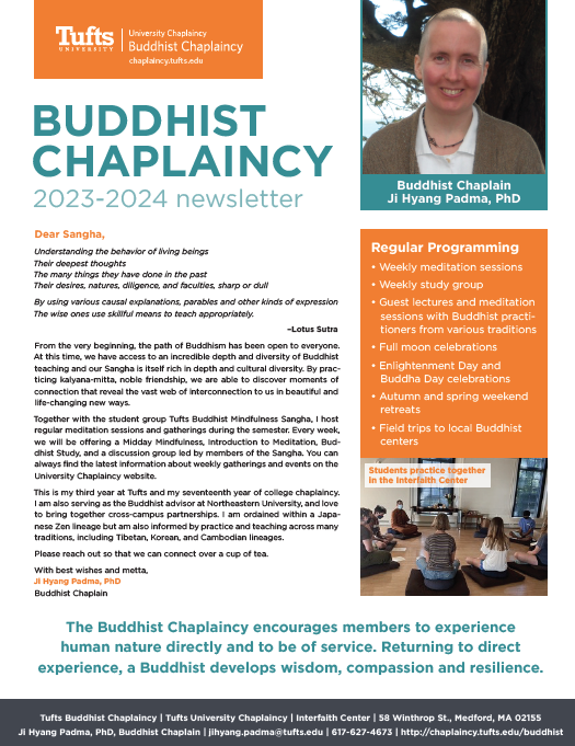 Buddhist Newsletter 