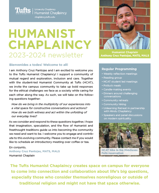 Humanist Newsletter