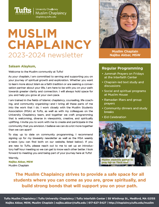 Muslim newsletter
