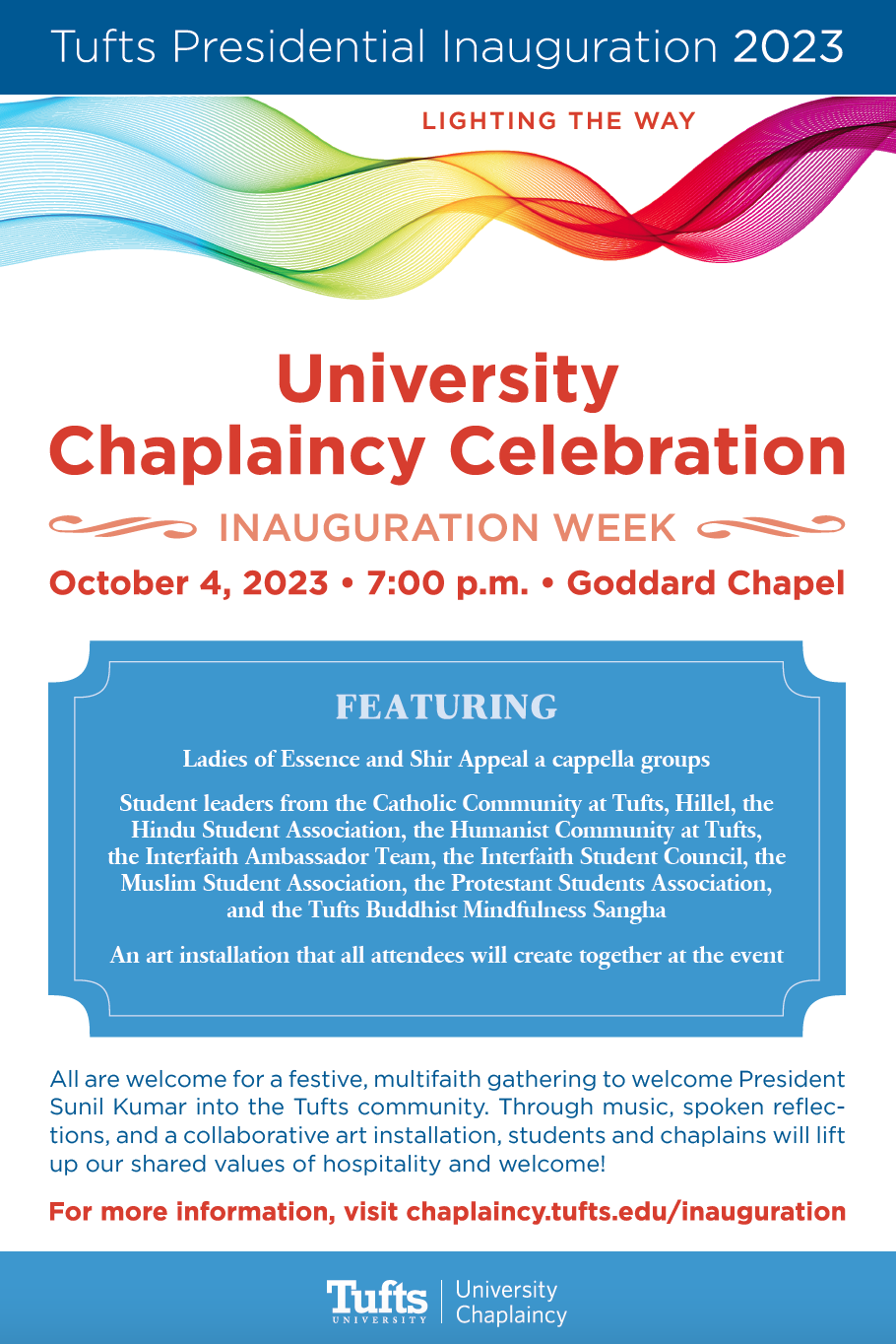 University Chaplaincy Event Oct 4 7pm